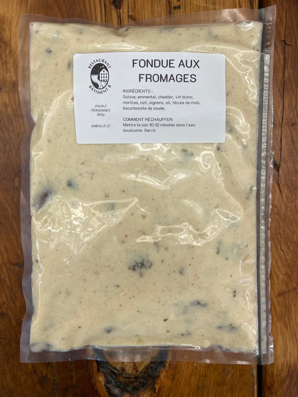 Fondue aux fromages pour 2